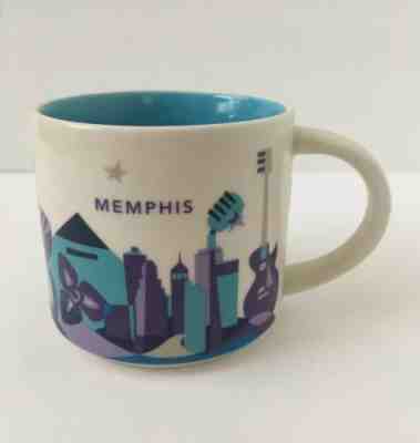 Starbucks 2013 Memphis Tennessee You Are Here YAH 14 oz Drink Coffee Tea Mug - Sold on eBay Apr, 30th 2019 for $28.99
