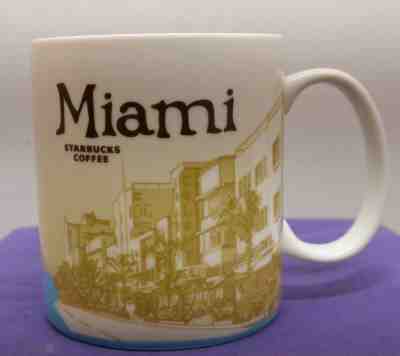 2009 Starbucks Mug Miami Florida City Collectors Series 16oz - Sold on eBay May, 10th 2019 for $14.95