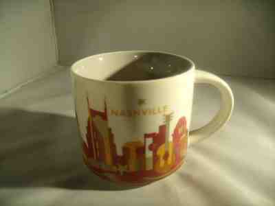 2015 Starbucks Nashville Tennessee You Are Here Collection Coffee Mug Cup 14oz - Sold on eBay May, 9th 2019 for $10.00