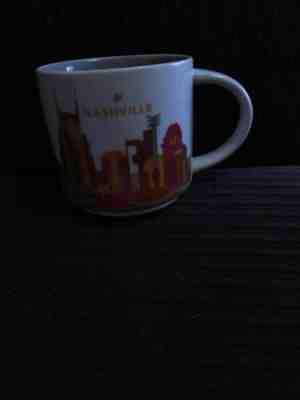 Starbucks Nashville You Are Here Mug 14 ounce Grand Ol' Opry Music City  - Sold on eBay May, 5th 2019 for $5.00