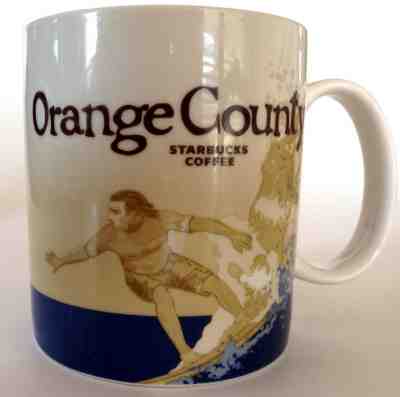 STARBUCKS Orange County Coffee Mug 2009 Collector Series 16 oz EUC - Sold on eBay May, 11th 2019 for $11.95