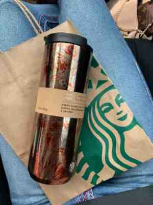 STARBUCKS 2019 Vacuum Insulated 16oz Stainless Steel Tumbler ORLANDO FLORIDA NEW - Sold on eBay May, 6th 2019 for $29.99