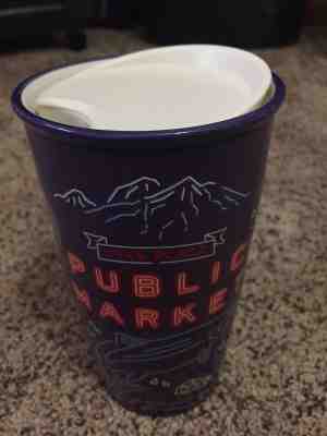 Starbucks Tumbler, Pike Place Public Market, Ceramic, SEATTLE, WA NEW - Sold on eBay May, 8th 2019 for $32.99