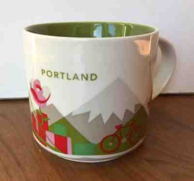 Starbucks Coffee Mug 2013 You Are Here YAH Portland 14 oz  - Sold on eBay May, 8th 2019 for $16.99
