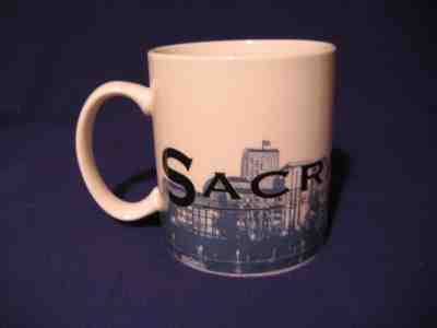 Starbucks Sacramento 2002 Skyline Series One Mug: Barista - Sold on eBay Apr, 26th 2019 for $10.00