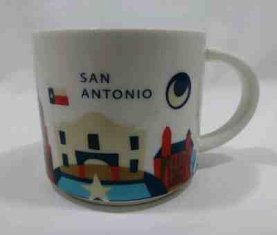 Starbucks San Antonio You Are Here Collection 2015 Coffee Cup Mug 14oz EUC - Sold on eBay May, 9th 2019 for $11.50