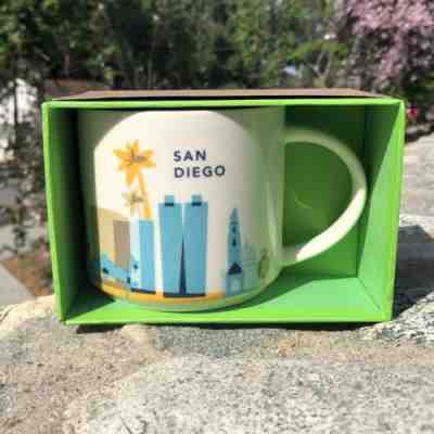 Starbucks 2013 SAN DIEGO You Are Here Mug 14 oz Coffee Cup NEW IN BOX - Sold on eBay May, 11th 2019 for $25.00