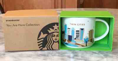 Starbucks Twin Cities You are Here YAH 14 Oz Collector Mug ~ MIB ~ Mint in Box  - Sold on eBay May, 11th 2019 for $22.99