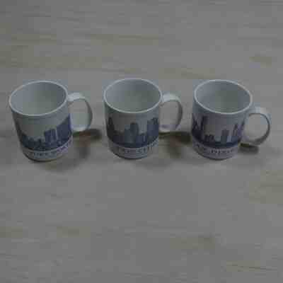 Starbucks Lot 3 San Diego Ft Worth Twin Cities 06 2007 Mug Architecture Series - Sold on eBay May, 6th 2019 for $28.00