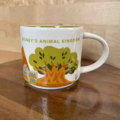 Starbucks You Are Here Mug Animal Kingdom V1 First Edition Disney Park Retired - Sold on eBay May, 9th 2019 for $50.00