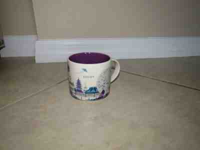 STARBUCKS YOU ARE HERE COLLECTION DISNEY PARKS EPCOT CERAMIC COFFEE MUG GREY MON - Sold on eBay May, 11th 2019 for $34.75