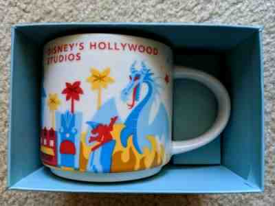 Starbucks You Are Here Disney Hollywood Studios V2 Rare Dragon Mickey 14oz Mug - Sold on eBay May, 3rd 2019 for $140.00