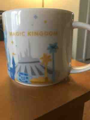 Starbucks Disney World Disney Parks Magic Kingdom Mug You Are Here Collection - Sold on eBay May, 7th 2019 for $27.66