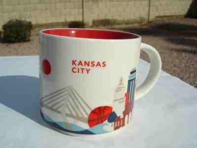 STARBUCKS KANSAS CITY YOU ARE HERE 2014 COFFEE MUG - Sold on eBay May, 10th 2019 for $11.00