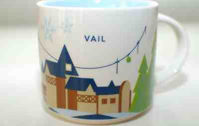 Starbucks Coffee 2013 You Are Here Collection Vail Mug, 14 Oz. Discontinued - Sold on eBay May, 10th 2019 for $26.99