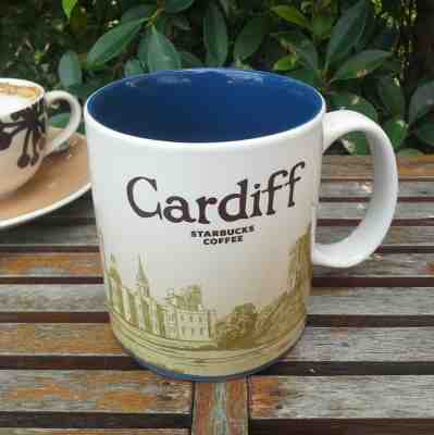 Original Starbucks City Mug CARDIFF Wales series 2015 Discontinued - Sold on eBay May, 10th 2019 for $33.50
