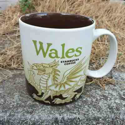 Original Starbucks City Mug 16 oz Wales Series 2016-2017 Discontinued - Sold on eBay May, 3rd 2019 for $38.00