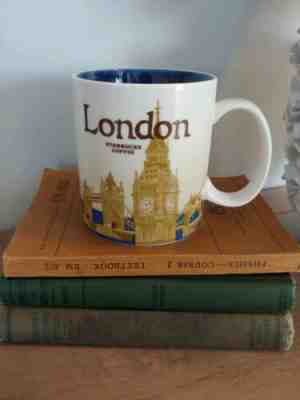 Starbucks 2012 Coffee Mug LONDON, England 16oz City Series Collector Edition - Sold on eBay May, 6th 2019 for $15.00