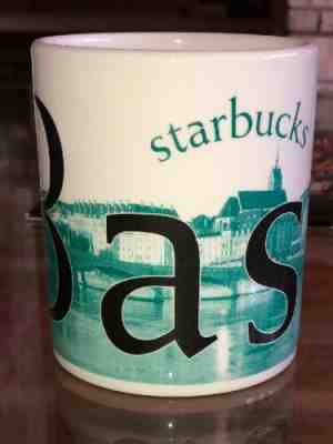 STARBUCKS CITY MUG Coffee Tea Cup 2002  BASEL, Switzerland Made In England - Sold on eBay May, 5th 2019 for $3.10