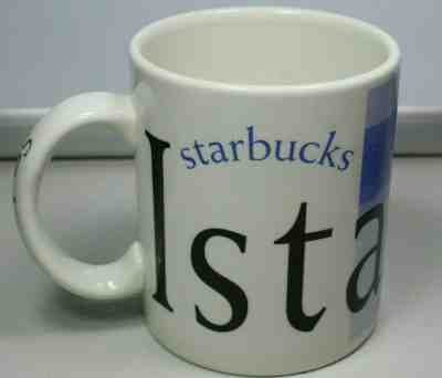 Starbucks Collector Series City Mug Istanbul Made in England--16 Ounce - Sold on eBay May, 4th 2019 for $27.00