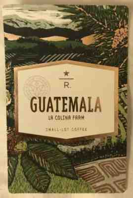 1 Starbucks  Reserve Coffee "Guatemala La Colina Farm" Taster Card - Sold on eBay Apr, 29th 2019 for $30.00