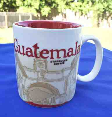 Starbucks Guatemala Global Icon Ceramic Mug Cup Rare - Sold on eBay Apr, 27th 2019 for $39.95