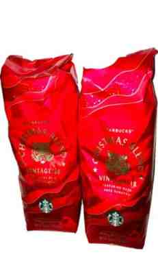 Starbucks Holiday Blend Vintage Dark Roast Featuring Aged Sumatra 16 Oz - 2 Pack - Sold on eBay May, 8th 2019 for $34.95