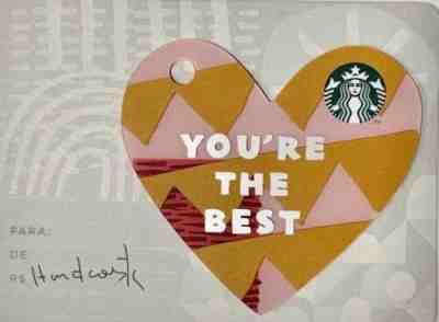 Starbucks Brazil Gift Cards  Hearts Set Of 5 Cards - Sold on eBay Mar, 26th 2019 for $30.00