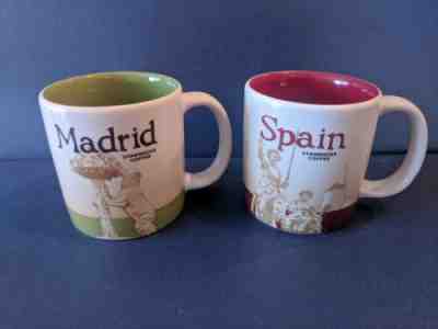 Starbucks Coffee Demitasse Mini Mug - Spain & Madrid 3oz Global Icon 2014 - Sold on eBay May, 5th 2019 for $30.00
