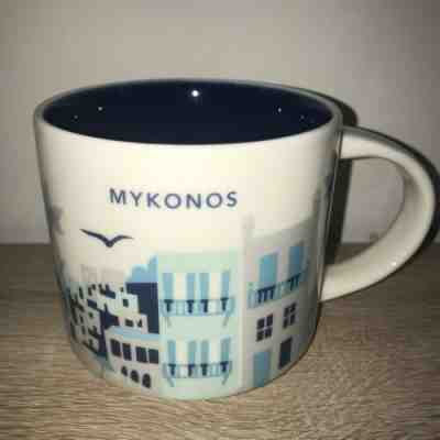 Starbucks City Mug MYKONOS Greece YAH You Are Here - US Seller NEW In Box w/ SKU - Sold on eBay May, 10th 2019 for $37.50