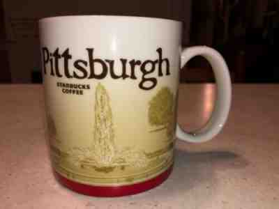 Starbucks 2012 Coffee Mug, PITTSBURGH, PA- City  Series Collector Edition 16oz  - Sold on eBay May, 2nd 2019 for $12.00