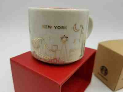 Starbucks 2013 New York - YAH You Are Here - Collectible Demi Mug - EUC! - Sold on eBay May, 4th 2019 for $24.99