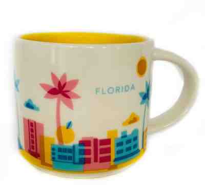 Starbucks FLORIDA You Are Here Collection 2014 Coffee Mug Cup 14 Oz. State FL - Sold on eBay May, 10th 2019 for $14.29