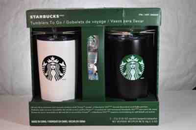 Starbucks Tumblers To Go 20 oz Stainless Steel Tumbler 2pk set - Sold on eBay May, 11th 2019 for $12.00