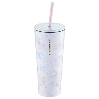 2019 Starbucks Taiwan Reusable Sakura Stainless Steel Togo Cold Water Cup 16oz - Sold on eBay May, 10th 2019 for $50.72