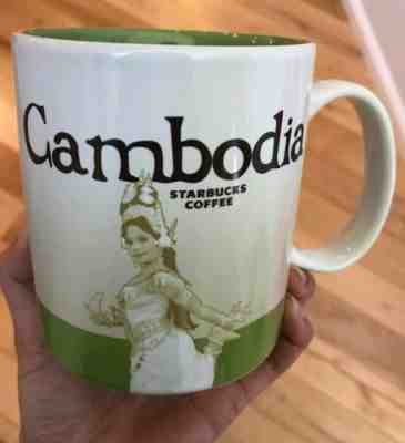 Starbucks Mug 16 OZ /473 ml Cambodia Coffee Cup Global Icon New - Sold on eBay May, 10th 2019 for $50.00