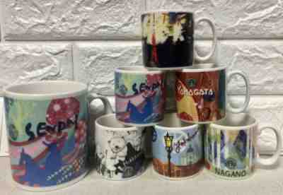 Starbucks Japan City Series Demitasse Mugs Set - Sold on eBay May, 4th 2019 for $110.00