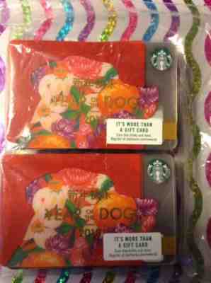 STARBUCKS GIFT CARD 2018 YEAR OF THE DOG USA RARE 25 Lot CUSTOMER APPRECIATION - Sold on eBay May, 4th 2019 for $7.95