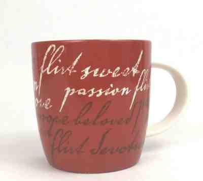 Starbucks Coffee 2006 Red Love Devotion Amore Passion Flirt Valentine's Mug 16oz - Sold on eBay May, 10th 2019 for $7.80
