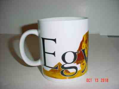 STARBUCKS EGYPT 16 OZ MUG - CITY MUG COLLECTOR SERIES  - Sold on eBay May, 8th 2019 for $25.00