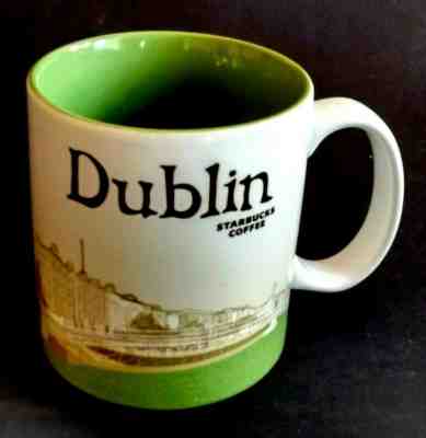 DUBLIN Ireland STARBUCKS Coffee Mug Cup GLOBAL ICON City Collector Series 16 OZ - Sold on eBay Apr, 25th 2019 for $19.50