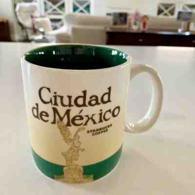 Starbucks Ceramic CIUDAD DE MEXICO 16 oz Mug "Collector Series" - Sold on eBay Apr, 11th 2019 for $12.00