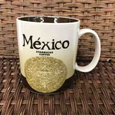 STARBUCKS 2015 Mexico Global Icons City Ceramic Coffee Mug Series 16 oz  - Sold on eBay May, 3rd 2019 for $19.99