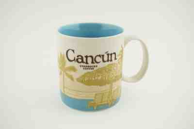 Starbucks Mug Cancun Mexico Global Icon City Series 16 oz Ceramic 2015 - Sold on eBay Apr, 29th 2019 for $15.00