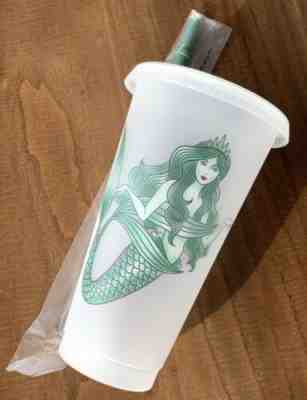 BRAND NEW 2019 RARE LIMITED EDITION STARBUCKS MERMAID REUSABLE COLD CUP TUMBLER! - Sold on eBay May, 7th 2019 for $15.00