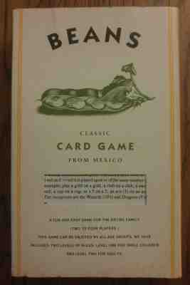 VINTAGE & COLLECTIBLE BEANS CLASSIC CARD GAME FROM MEXICO & STARBUCKS 1990 - Sold on eBay May, 4th 2019 for $9.95
