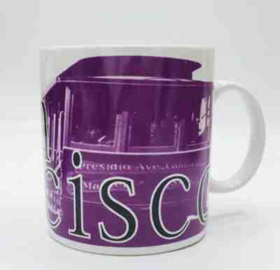 San Francisco Purple City Mug Collector 1994 Starbucks Coffee 20 fl oz Cup EVC - Sold on eBay May, 6th 2019 for $5.00