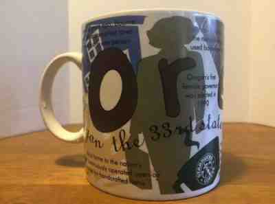 Rare STARBUCKS States of Bean Mug OREGON Zigelboim Belson 20oz 1997 - Sold on eBay May, 10th 2019 for $11.00