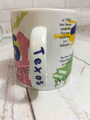 1997 Starbucks  STATE OF BEAN TEXAS 16 oz Ceramic Coffee Mug RARE - Sold on eBay Apr, 25th 2019 for $25.00