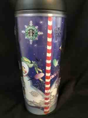 2001 Starbucks 16 oz. Snowman Winter Tumbler #171498 - Sold on eBay May, 7th 2019 for $4.99
